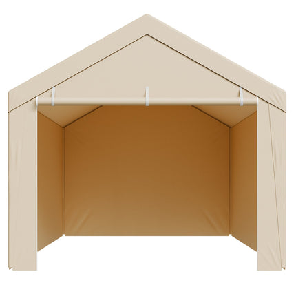 Carport Replacement Canopy Cover 10x20 Ft, Sidewalls