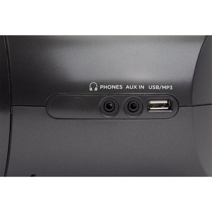 Cassette radio CD/FM radio/Cassette tape/USB/BT Black