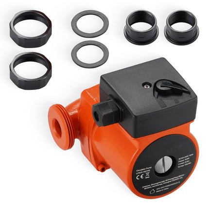 Cast Iron Circulator Pump 1/8 HP, 3-Speed, 55 LPM