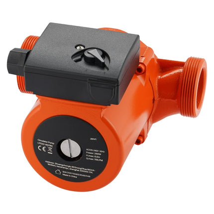 Cast Iron Circulator Pump, 3/8 HP, 220-240V, 3-Speed