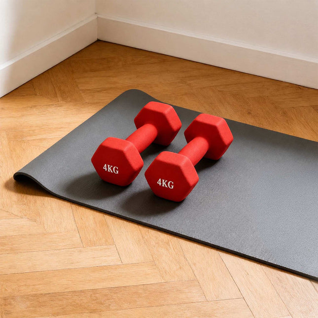 Čuguna hanteles ar ergonomisku rokturi