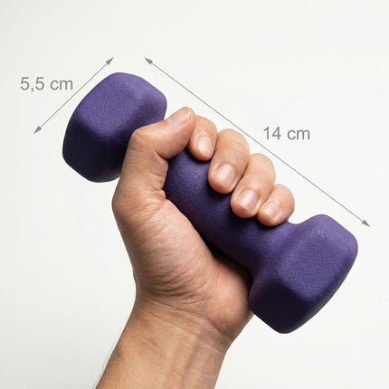 Čuguna hanteles ar ergonomisku rokturi
