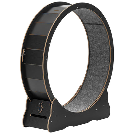 Cat Exercise Wheel, 120 cm Wooden, Quiet Locking