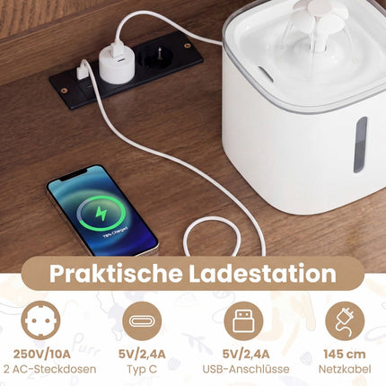 Kaķu pakaišu skapis ar regulējamu LED apgaismojumu un uzglabāšanas vietu