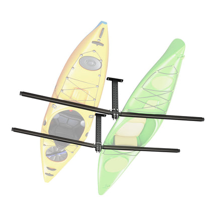 Ceiling Kayak Storage Rack, 2-Kayak, 250 lb, Steel
