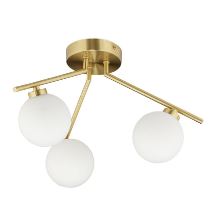 Griestu lampa, 3 sviru