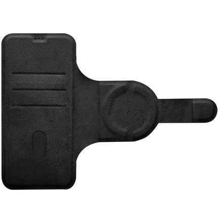 Celly Wally Mag maciņš iPhone 18 Pro un 17 Pro tālruņiem, MagSafe, melns