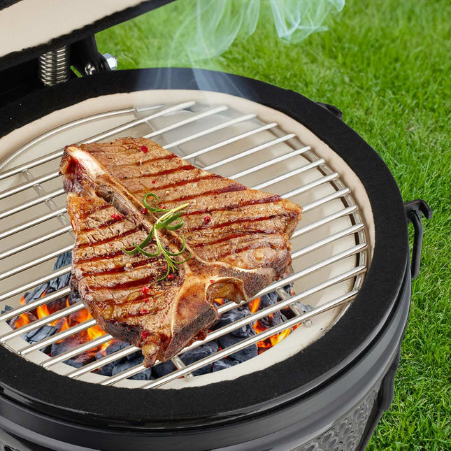 Keramikas Kamado grils - daudzpusīgs grilēšanai un cepšanai