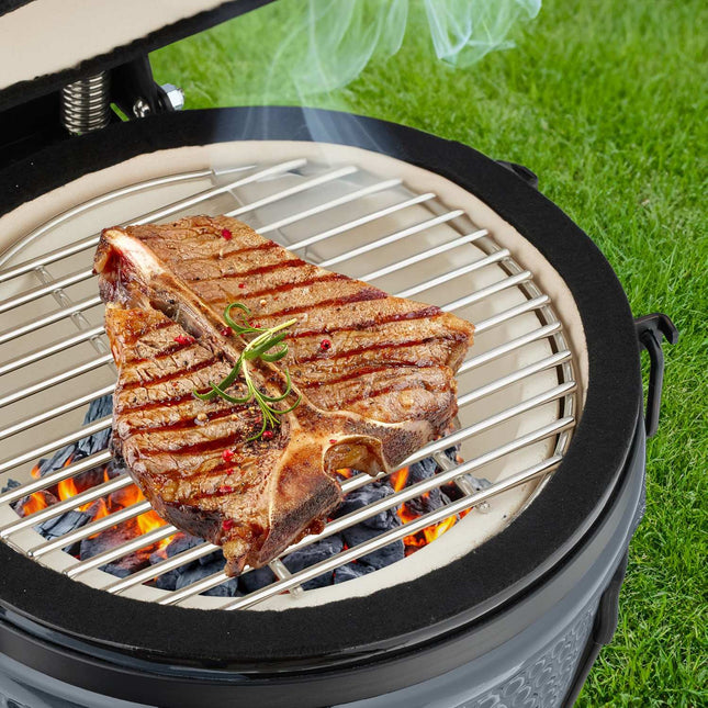 Keramikas Kamado grils - daudzpusīgs grilēšanai un cepšanai