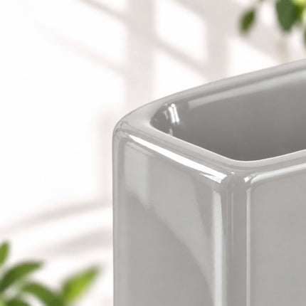 Ceramic Radiator Humidifier Set of 4 with Hooks, 400 ml, Grey