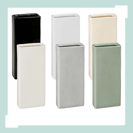 Ceramic Radiator Humidifier Set of 6 with Hooks, 400 ml, Sage Green