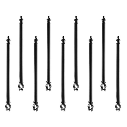 Chain Link Fence Extensions, 9-Pack 27.4 in Post Extenders