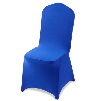 Chair Covers, 50-Pack Royal Blue Stretch Spandex