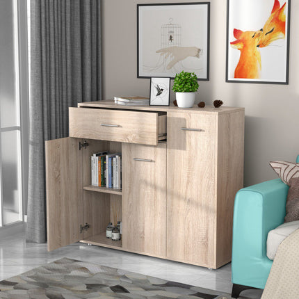 Kumode ar 2 durvīm, atvilktne, 90 x 29 x 82 cm