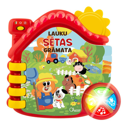 Chicco interaktīvā grāmatu ferma (latviešu valodā)