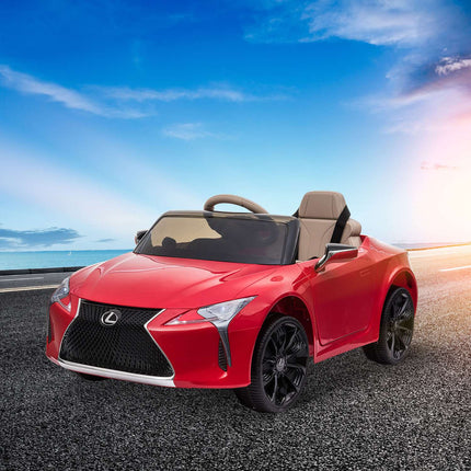 Bērnu automašīna Oficiāli licencēts Lexus Lc500 elektromobilis, 2.4G tālvadības pults, MP3/USB, gaismas un mūzika, 3-6 gadi