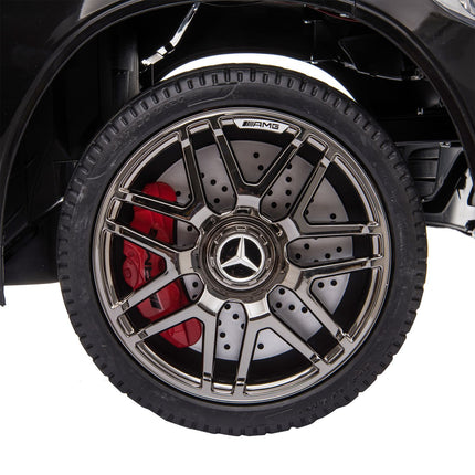 Bērnu transportlīdzeklis Mercedes-Benz Amg Gla45 Licencēts Elektromobilis Ar Tālvadības Pulti 2 X 35W Motori MP3 Drošības Josta 37-60 Mēneši Melns