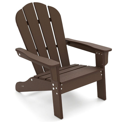 Bērnu Adirondack krēsls, HDPE, ergonomiska atzveltne