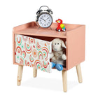 Children's Bedside Table with Storage Cupboard
