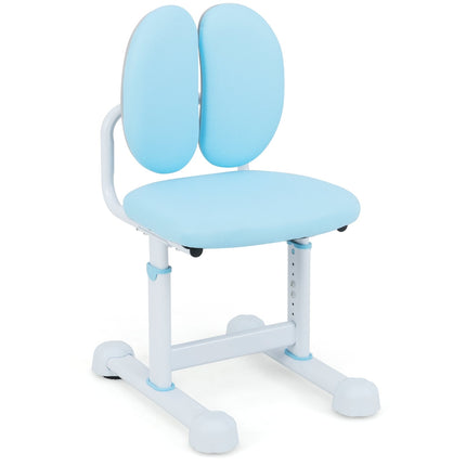Bērnu rakstāmgalda krēsls, regulējams augstums, ergonomiska atzveltne