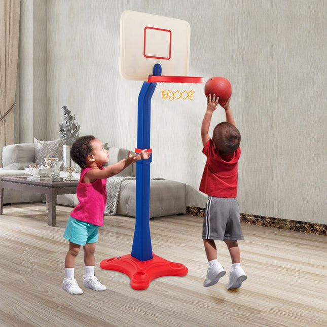 Bērnu basketbola statīva augstuma regulējams basketbola grozs basketbola sistēmai