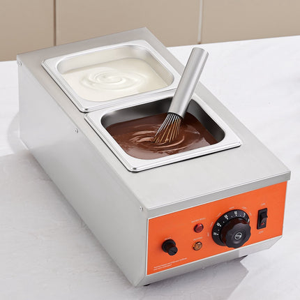 Chocolate Tempering Machine, 2-Tank Stainless Steel, 110V