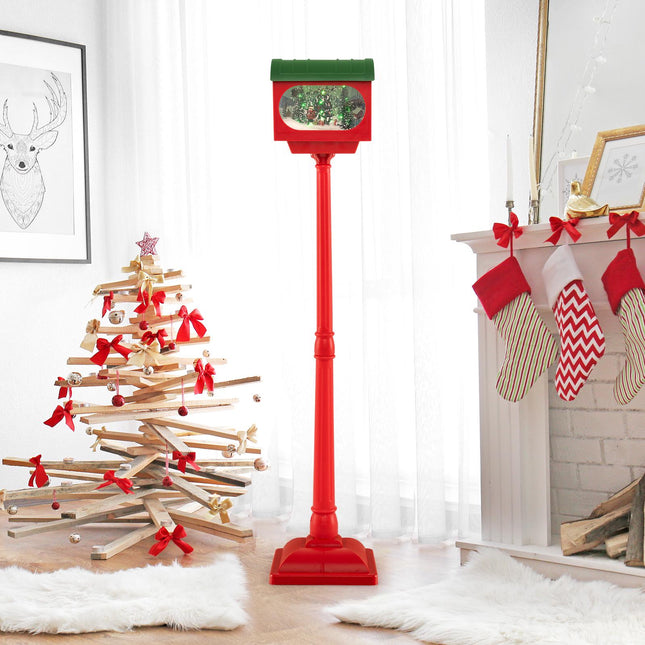 Ziemassvētku ielas lampa, ar skaņu aktivizējama LED gaisma, 150 cm