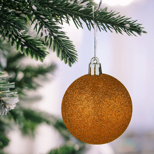 Ziemassvētku eglītes rotājumu komplekts, 101 plastmasas bumbiņa