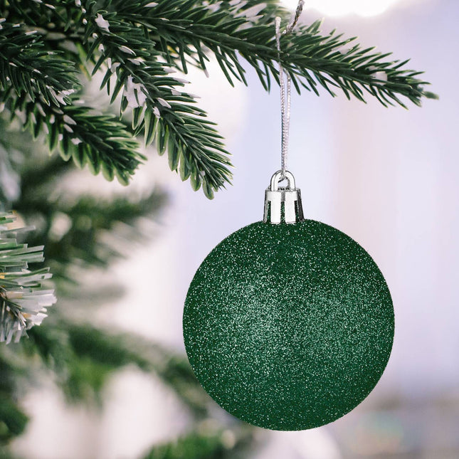 Ziemassvētku eglītes rotājumu komplekts, 101 plastmasas bumbiņa