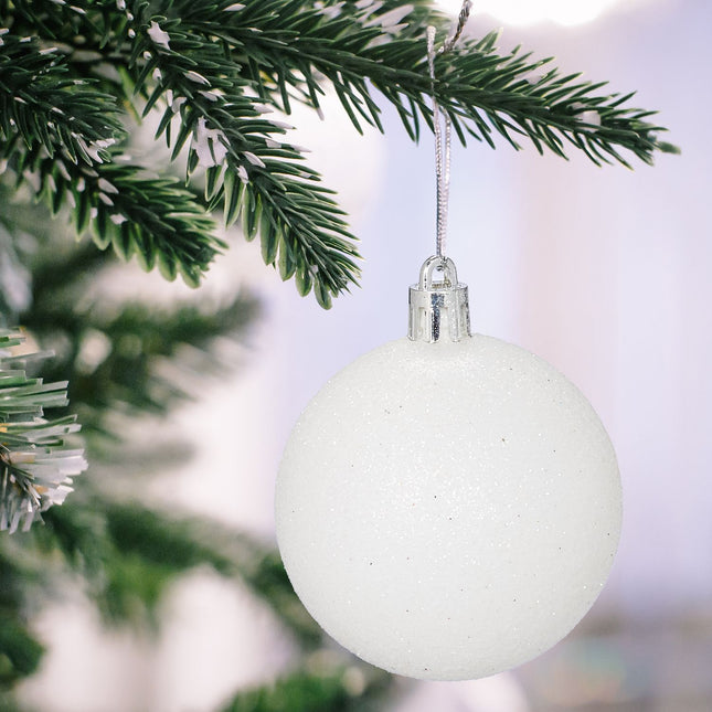 Ziemassvētku eglītes rotājumu komplekts, 101 plastmasas bumbiņa
