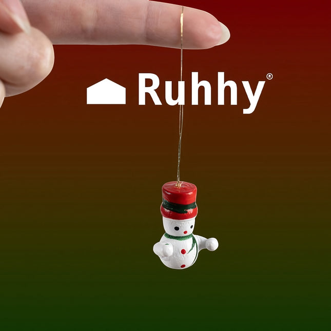Ziemassvētku rotājumi/eglīšu kuloni 10 gab. Ruhhy 22943