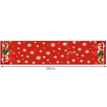 Ziemassvētku galda celiņš 180x40cm Ruhhy 22482