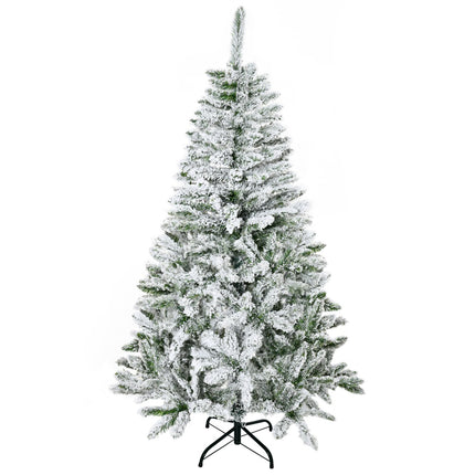 Artificial Christmas tree, 150 cm snowy pine, 358 branch tips