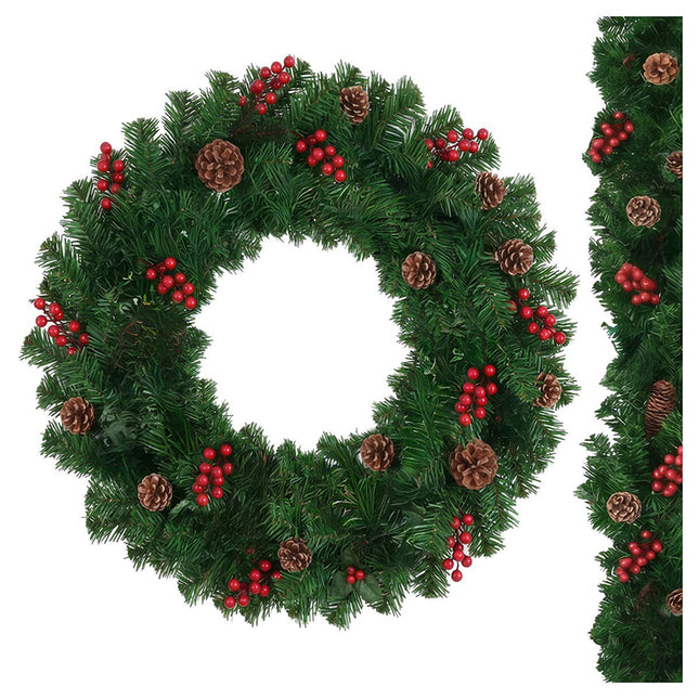 Christmas tree garland 1m Ruhhy 22327