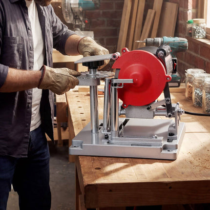 Circular Saw Blade Sharpener 140W, 100mm Dual Wheels