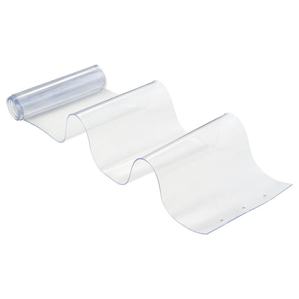 Clear PVC Strip Curtain, 36 x 84 in, 2 mm, 6 Pack
