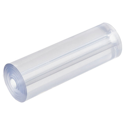 Clear PVC Strip Curtain, 48x84 In, 2mm, 8 Strips