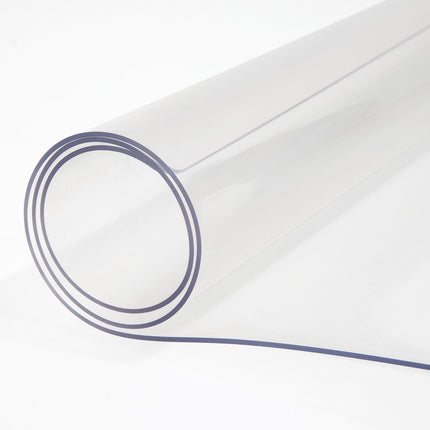 Clear PVC Table Protector 40 x 80 in, 1.5 mm Thick