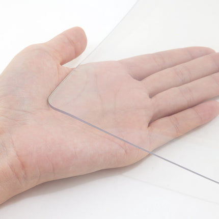 Clear PVC Table Protector 42 x 78 in, 2mm Thick