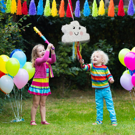Mākoņu piñata bērnu ballītēm - piepildāma un jautra