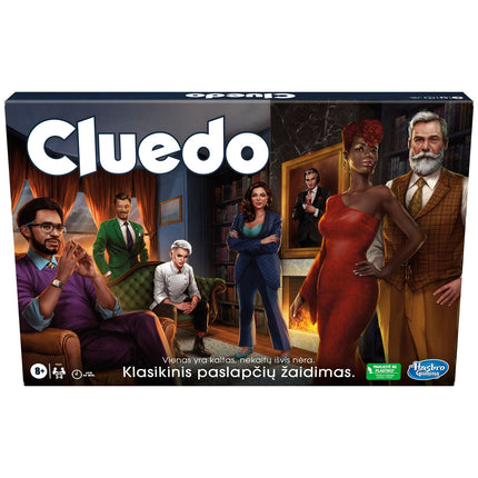 Cluedo klasiskā noslēpumu spēle (lietuviešu valodā)