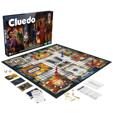 Cluedo klasiskā noslēpumu spēle (lietuviešu valodā)