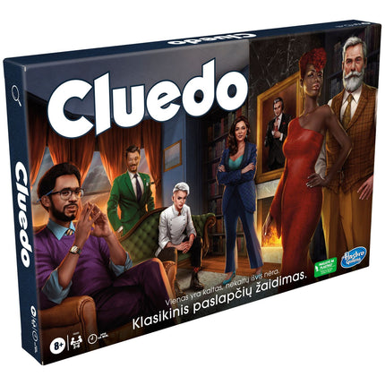 Cluedo klasiskā noslēpumu spēle (lietuviešu valodā)
