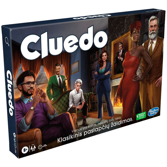 Cluedo klasiskā noslēpumu spēle (lietuviešu valodā)