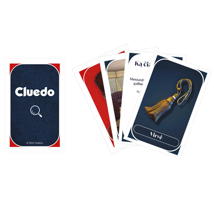 Cluedo klasiskā noslēpumu spēle (lietuviešu valodā)