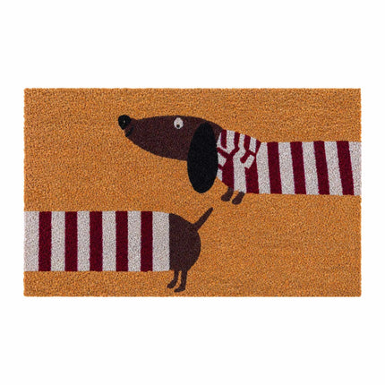 Kokosriekstu dzīvnieku paklājiņš, 60x40 cm, neslīdošs pamatne