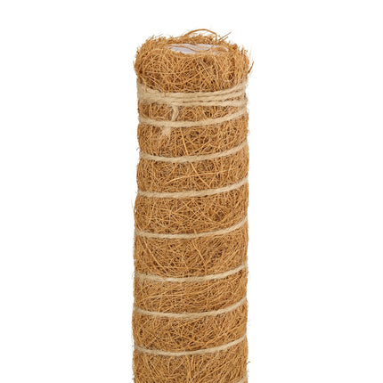 Kokosriekstu standziņas, 4 gab. iepakojumā, 40 cm, ar ziedu rakstu stiepli