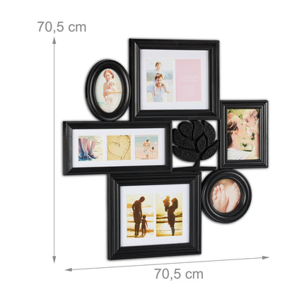 Kolāžas foto rāmis 10 fotogrāfijām