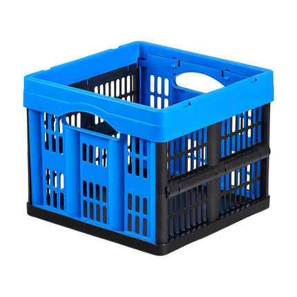 Collapsible Storage Bins 25L 3-Pack, Stackable, Handles