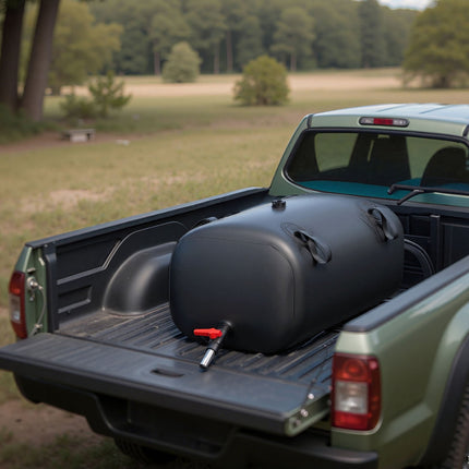Collapsible Water Storage Bladder, 113L 30 Gal, Leakproof PVC